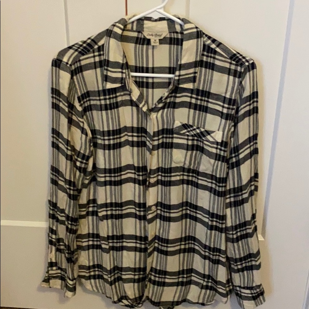 Lucky Brand plaid button down